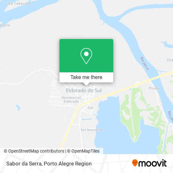 Sabor da Serra map