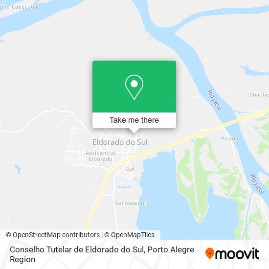 Conselho Tutelar de Eldorado do Sul map