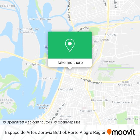 Espaço de Artes Zoravia Bettiol map