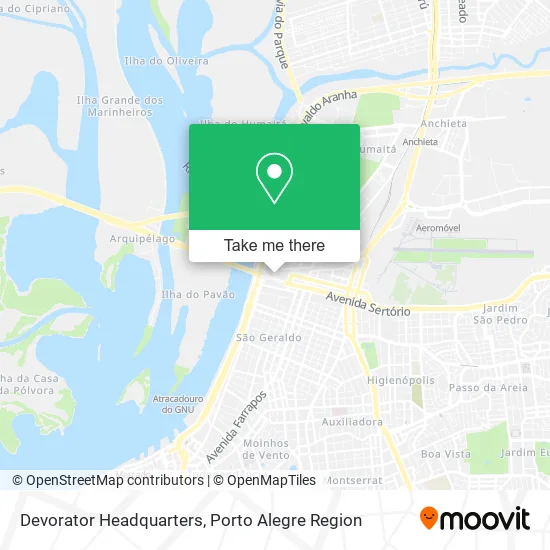Devorator Headquarters map