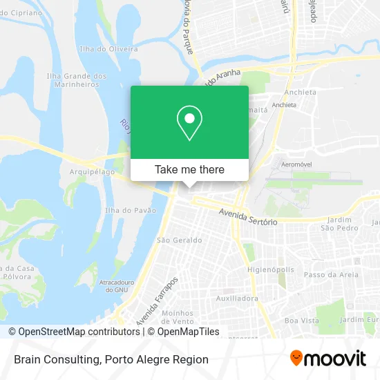 Brain Consulting map