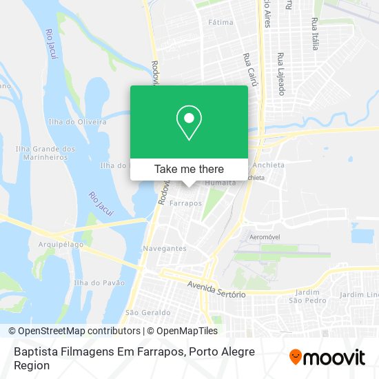 Mapa Baptista Filmagens Em Farrapos