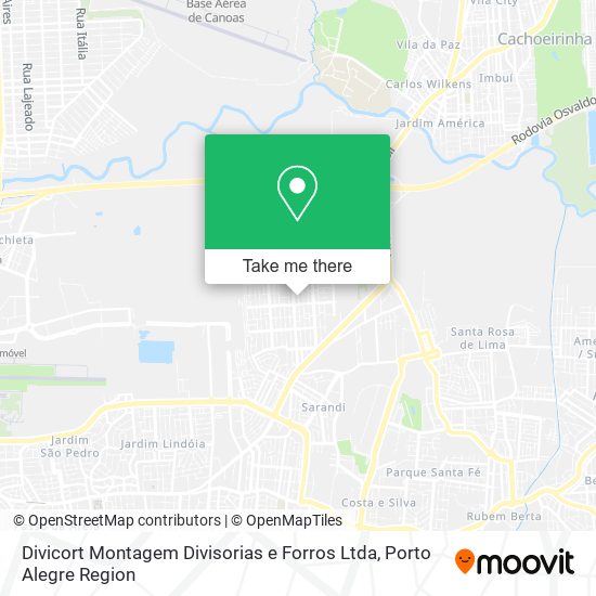 Divicort Montagem Divisorias e Forros Ltda map