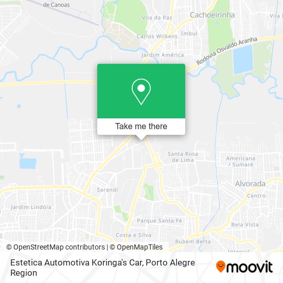 Mapa Estetica Automotiva Koringa's Car