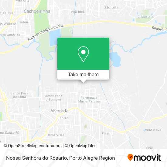 Nossa Senhora do Rosario map