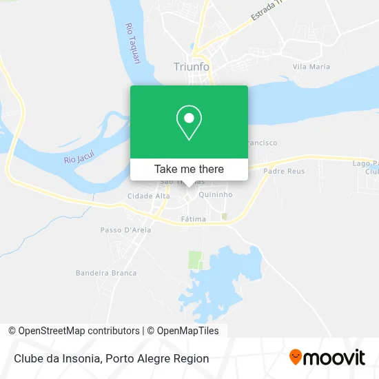 Clube da Insonia map