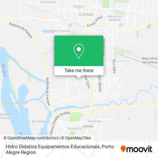 Hidro Didatica Equipamentos Educacionais map