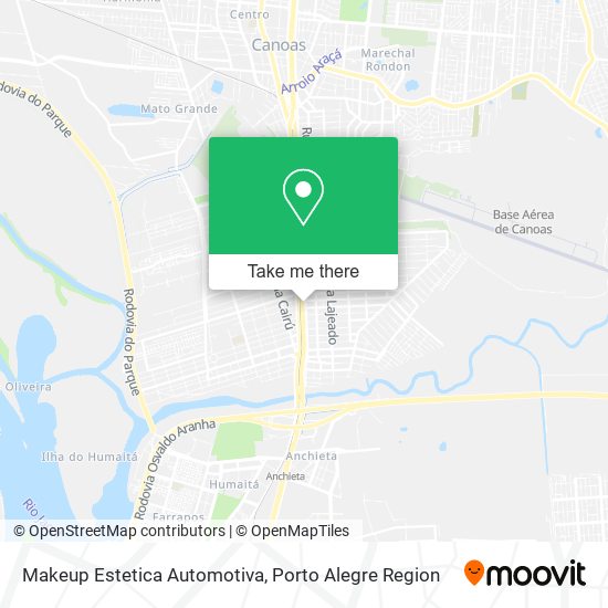 Makeup Estetica Automotiva map