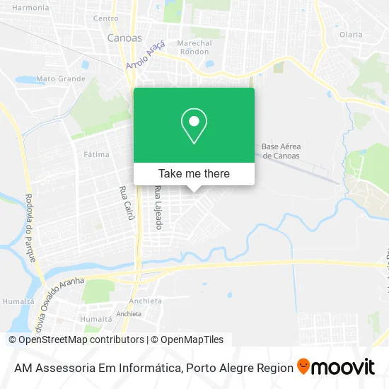Mapa AM Assessoria Em Informática