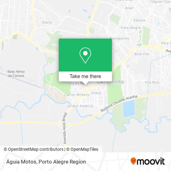 Águia Motos map