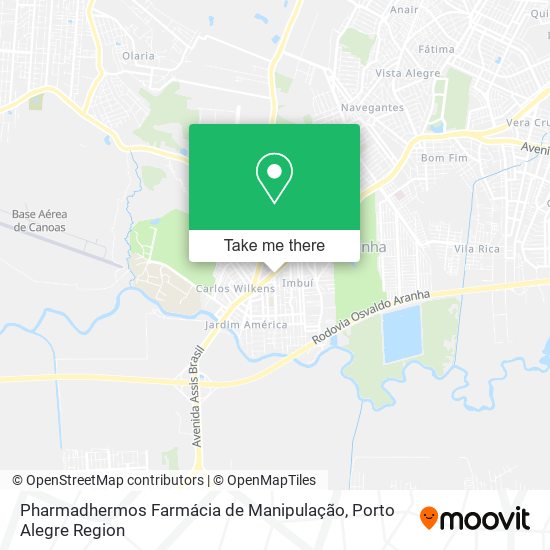 Pharmadhermos Farmácia de Manipulação map