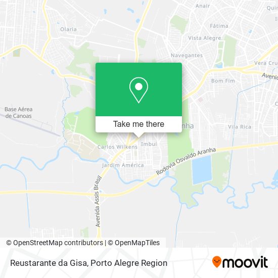 Reustarante da Gisa map