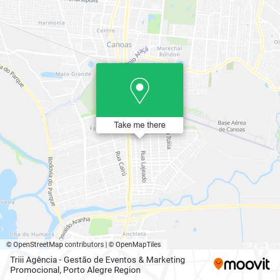 Mapa Triii Agência - Gestão de Eventos & Marketing Promocional