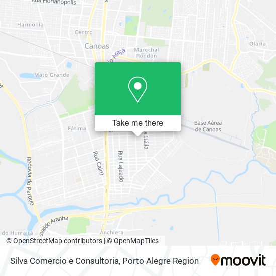 Silva Comercio e Consultoria map