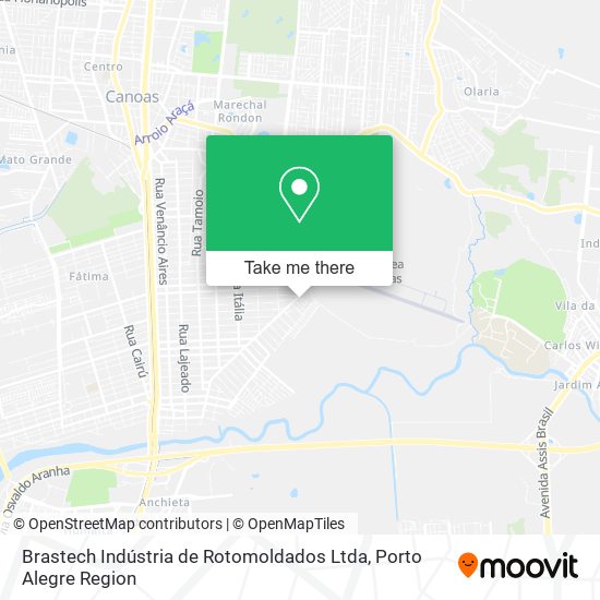 Brastech Indústria de Rotomoldados Ltda map