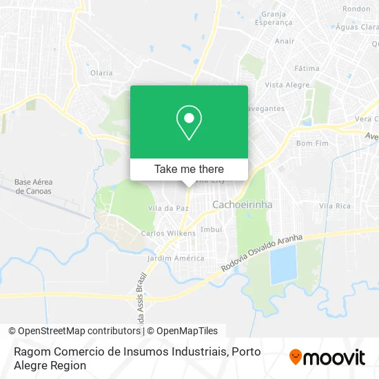 Ragom Comercio de Insumos Industriais map