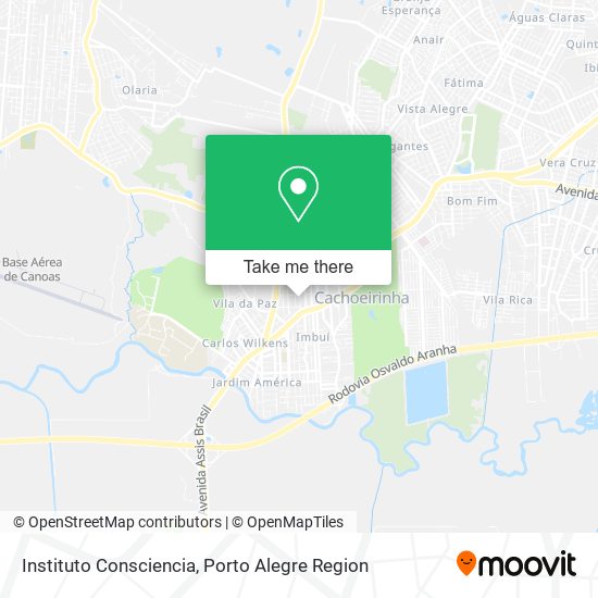 Instituto Consciencia map