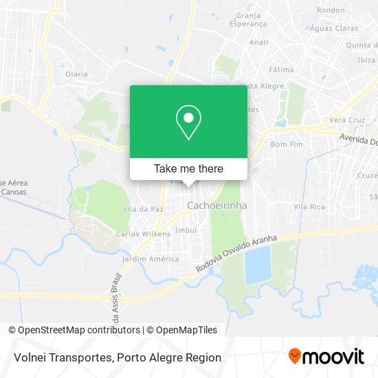 Volnei Transportes map