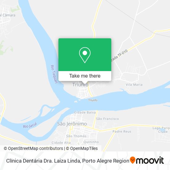 Clínica Dentária Dra. Laiza Linda map