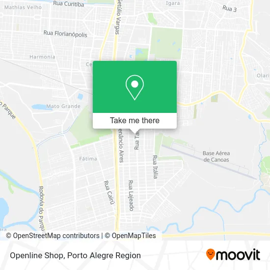 Openline Shop map