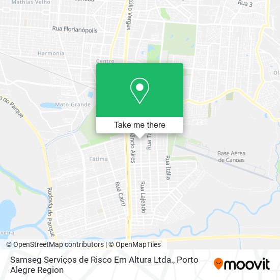 Samseg Serviços de Risco Em Altura Ltda. map