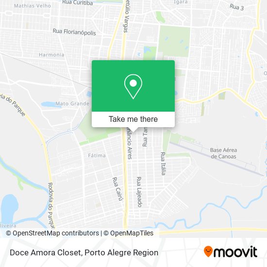 Doce Amora Closet map