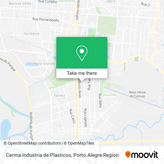 Cerma Industria de Plasticos map