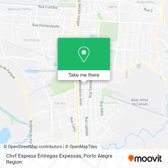 Chvf Express Entregas Expessas map