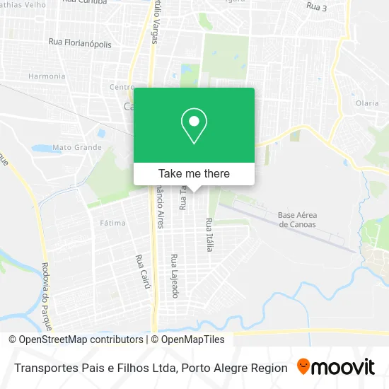 Transportes Pais e Filhos Ltda map