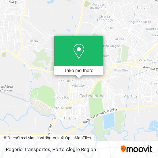 Rogerio Transportes map