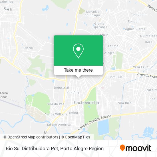 Bio Sul Distribuidora Pet map