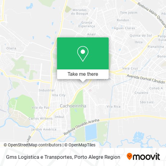 Mapa Gms Logistica e Transportes