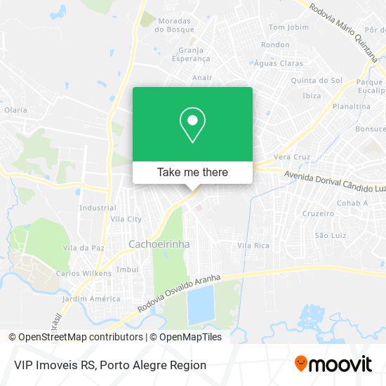 VIP Imoveis RS map