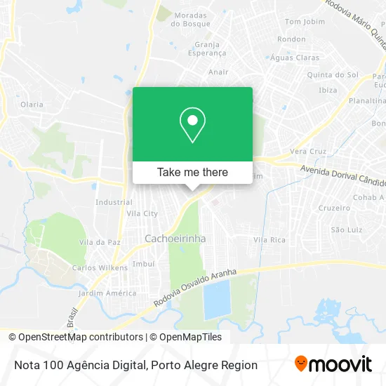 Nota 100 Agência Digital map