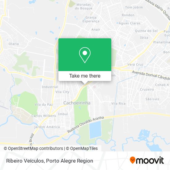 Ribeiro Veículos map