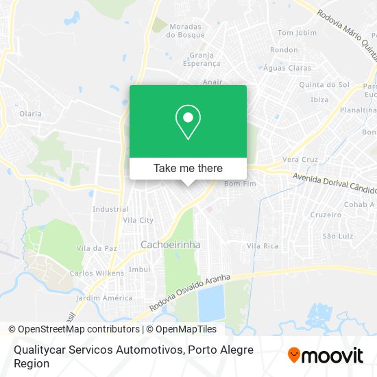 Mapa Qualitycar Servicos Automotivos