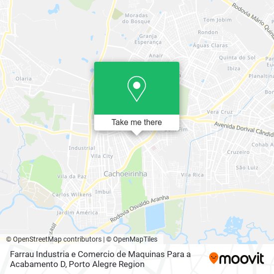 Mapa Farrau Industria e Comercio de Maquinas Para a Acabamento D