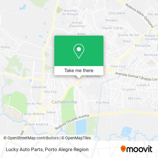 Lucky Auto Parts map