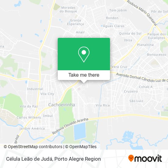 Célula Leão de Judá map