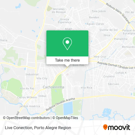 Live Conection map