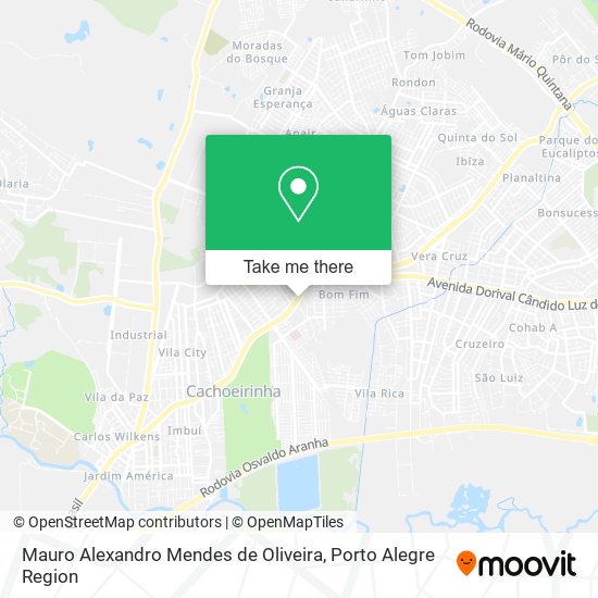 Mauro Alexandro Mendes de Oliveira map