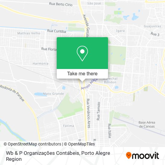 Wb & P Organizações Contábeis map