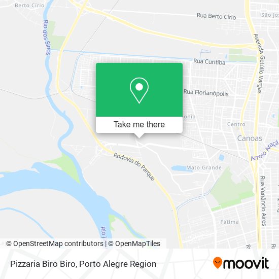 Pizzaria Biro Biro map