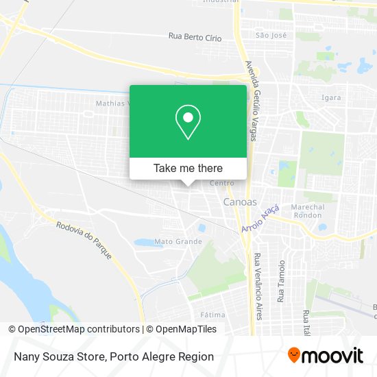 Nany Souza Store map