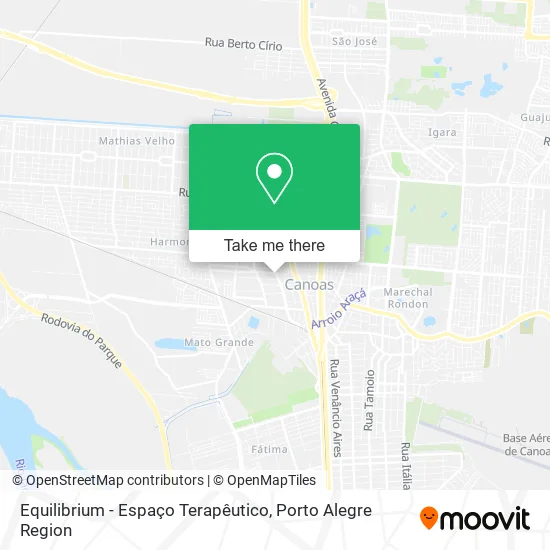 Equilibrium - Espaço Terapêutico map