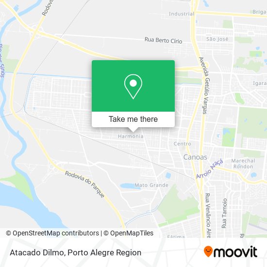 Atacado Dilmo map