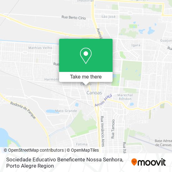 Sociedade Educativo Beneficente Nossa Senhora map