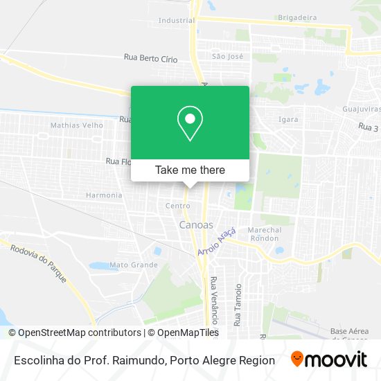 Mapa Escolinha do Prof. Raimundo