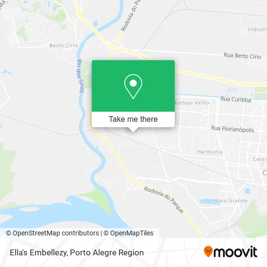 Ella's Embellezy map