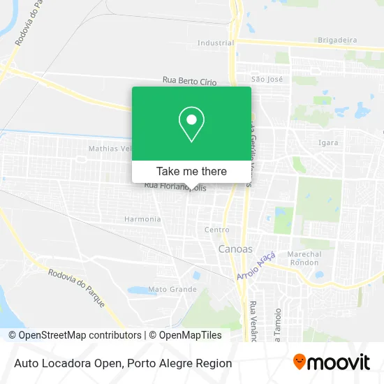 Auto Locadora Open map